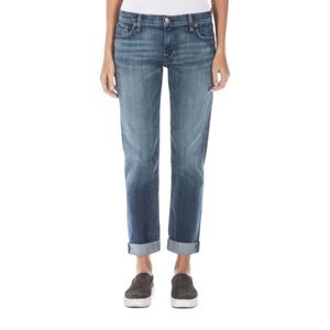 AXL Fidelity Denim Exile Vintage Girlfriend Slouchy Mid Rise Jeans